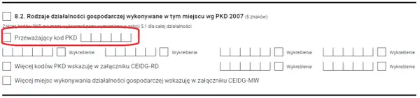 Ile kodów PKD w CEIDG? Unikaj błędów przy rejestracji firmy